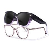 LVIOE Over Glasses Sunglasses for Women Polarised Fashion Ov