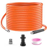 DANCINGBOAR 10M Pressure Washer Drain Pipe Hose Cleaning Kit
