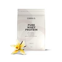 OMNIA Pure Protein Whey Powder, Nutrition Low Carbs and Low Sugar Muscle Building Powder, Over 22G Protein Per Serving, 33 Servings - 1 KG - Vanilla