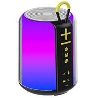 CofunKool Portable Bluetooth Speaker with 8W Loud Stereo Sound, RGB Light, TF-Card/USB Flash Drive/AUX Input, Wireless BT 5.3 Dual Stereo Pairing, for Home Outdoor Travel