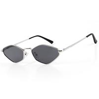 MEGAVOW Retro Hexagonal Sunglasses Women Men, Fashion Polygo
