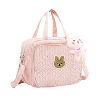 Baby Nappy Changing Bags - Baby Changing Bags with Pendant, Portable Travel Baby Diaper Bag, Equipped with An Adjustable Strap, Changing Bag for Pram, Baby Changing Diaper Tote for Mum Dad