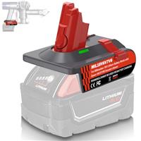 JJXNDO for Dyson V10 Battery Replacement, V10 Adapter for Mi