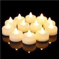 AMAGIC 12/24/50/100 Pack Flameless LED Tea Lights Candles Battery Operated, Electric Fake Tealight for Votive, Halloween, Christmas, Home Decor