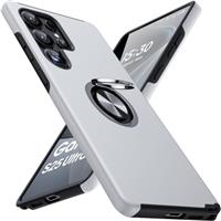 AOUIA for Samsung Galaxy S25 Ultra Case with Stand, Slim Fit Shockproof Rugged Case for Samsung S25 Ultra, Full Body Protective Phone Case for Galaxy S25 Ultra-Support Magnetic Car Mount