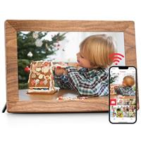 Frameo 10.1 Inch WiFi Digital Picture Frame, Built in 32GB Memory with HD 1280 * 800 IPS Touch Screen Display Digital Photo Frame, Auto Rotate, Easy Share Photos or Videos via Frameo APP