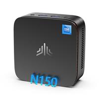 NiPoGi Mini PC Twin Lake-N N150(Beat N100/N95, Up to 3.6GHz), Mini PC Windows 11 Pro 16 GB RAM 1TB M.2 SSD, Mini Computer 4K UHD Dual Display/WiFi/BT, Mini Desktop PC for Business, School, Office