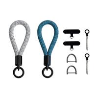 muuee 2PCS Keyring Strap Finger Lanyard, Mini Phone Wrist St