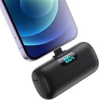 Small Power Bank for iPhone,Upgraded 5000mAh PD Fast Charging Portable Charger, Mini Plug-in Battery Pack Backup Charger Compatible with iPhone 14/14 Pro Max/13/13 Pro/12 Pro/11/XR/X/8/7/6