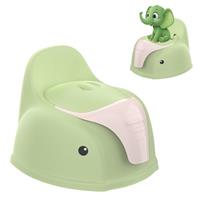Potty Training Toddler Toilet Seat, Toilet Potties Training for Children Infant Baby Potty Chair with Splash Guard, Lid, Comfortable Backrest Portable Travel Potty