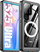Oterkin for Samsung Galaxy Case Waterproof,[IP68 Underwater] Samsung S24 Ultra Case with[Built-in Screen Protector] [360Full Body Sealed][12FT Military Shockproof]