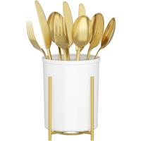 Lifewit Cutlery Holder, Plastic Cutlery Drainer