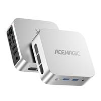 ACEMAGICIAN Vista Mini PC V1 Windows 11 Pro, Twin Lake-N N150(Upgraded N100, up to 3.6GHz), 16GB DDR4 RAM 512 M.2 2280 SSD Micro PC,Mini Computer with 4K Dual Display/HDMI/WiFi/BT/LAN for Office