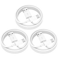 QERADEYT USB C Charger Cable, USB A to USB C Cable 3Pack 2M