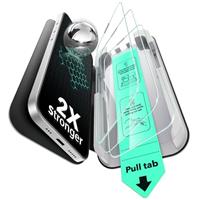ESR 3 Pack for iPhone 16e/ iPhone 14/ iPhone 13 Pro/iPhone 13 Screen Protector, Military Grade Protection, 9H Hardness, Full Coverage Tempered Glass with UltraFit Tray