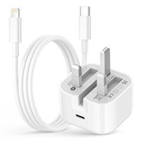 iPhone 14 13 Charger Plug and Cable [Apple MFi Certified], 20W Apple iPhone Fast Charger Plug with USB C to Lightning Cable Fast Charge for iPhone 14 Pro Max/14 Plus/13 Pro Max/12 Mini/11/XS/XR/8/SE