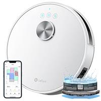 Lefant M2 Robot Vacuum Cleaner with Mop Room Mapping 5500Pa, LDS Navigation with PSD Obstacle Avoidance, Customizable Cleaning, 240-Minute Battery Life, Wi-Fi/App/Alexa Control