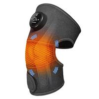 Heated Knee Massager, Knee Brace Joint Pain Relief, Cordless Knee Support Suitable for Knee, Elbow, Shoulder Relax, Arthritis, 5 Heating Levels & 8 Massage Modes, Gifts for Men/Women