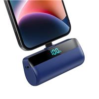 Mini Power Bank 5200mAh for iPhone,[2025 Upgraded] PD 20W Fast Charging Portable Charger,Small LCD Display Battery External Pack Compatible with 14/14 Plus Pro Max /13/13 Pro Max/12/11/XR/X/8/7/6 etc
