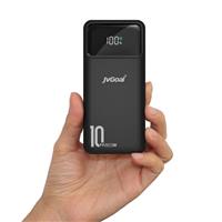 JVGoal Power Bank Fast Charging 10000mAh, 22.5W Portable Charger PD3.0 QC4.0 USB C Input & Output, Phone Battery Pack Compatible with iPhone 16 15 Plus Pro Max, iPad, Samsung, Tablet and More