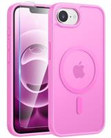 FNTCASE for iPhone SE 4 Case: For iPhone SE 2025 Magnetic Matte Military Grade Drop Protection Phone Cover