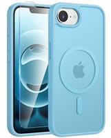 FNTCASE for iPhone SE 4 Case: For iPhone SE 2025 Magnetic Matte Military Grade Drop Protection Phone Cover