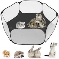 MAIKEHIGH Small Animal Pet Playpen, Pop Open Cage Tent Exercise Fence for Guinea Pig, Rabbits, Hamster, Chinchillas, Hedgehogs Foldable and Portable