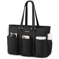 LOVEVOOK Laptop Bags for Women 15.6/17.3 Inch, Ladies Work Tote Bags with Laptop Compartment, Womens Shopping Bag for Office Business, Large Women Shoulder Bag Handbags