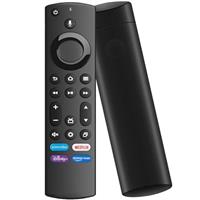 Replacement Voice Remote Control for AMZ Smart TV Stick(4K Max, Cube, 2nd Gen, 3rd Gen, 4K, Lite), for Insignia Smart TV/Toshiba Smart TVs/AMZ 4-Series TV with 4 Shortcut Keys