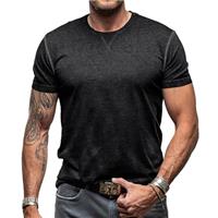 Mens T-Shirts Short Sleeve Crew Neck Plain T Shirt for Men