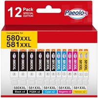 Paeolos 604XL Ink Cartridges Replacement for Epson 604 Ink Cartridge Multipack for Epson XP2200 ink cartridges Expression Home XP-2205 XP-3200 XP-3205 XP-4200 Workforce WF-2930 WF-2935 (15 Pack)