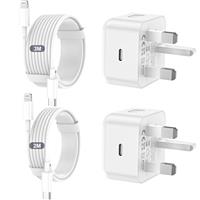 iPhone Charger Fast Charge PD Fast Charger iPhone Fast charger with USB C To Lightning Cables