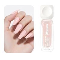 Nail Polish Chip Resistant Nude Nail Polish Vegan Quick Dry Streak Free Long Lasting Brightening Nail Lacquer for Girls Women,0.35 fl oz