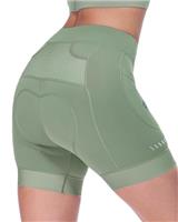 Sportneer Padded Cycling Shorts Women - 4D Padded Bike Shorts with 3 Pockets for Mountain Bike and Road Bike