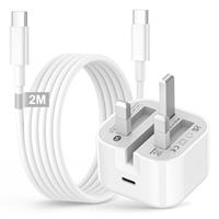 iPhone 16 15 Charger Plug and Cable [Apple MFi Certified], 20W USB C Charger with USB C Cable Fast Charge for Apple iPhone 16/16 Plus/16 Pro/16 Pro Max/15 Plus/15 Pro/15 Pro Max,iPad Pro/Air/Mini 7 6