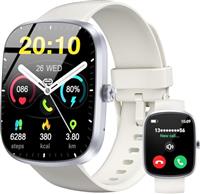 OUKITEL Smart Watch for Men Women Answer/Make Calls, 1.91" HD Screen Fitness Watch with Heart Rate/Sleep Monitor/SpO2/Step Counter, Activity Tracker 140+ Sport Modes, IP68 Smartwatch for IOS Android