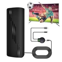 TV Aerial,1200+ Miles Range Digital TV Antenna for Smart TV Indoor/Outdoor,Portable HD Antenna with Amplifier and Signal Booster-36ft Coax Cable - Support 8K 4K 1080p