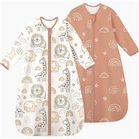 Yoofoss Baby Sleeping Bag 1.5TOG with Pluch Dots 2 Pack
