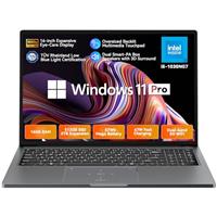 Blackview Windows Laptop Acebook 12, Intel Core i5-1030NG7, 16GB DDR4 RAM, 512GB SSD 2TB, 16'' Gaming Laptops, Backlit Keyboard, Fingerprint Unlocking, WIFI6, USB 3.0 for Gaming, Business, Students