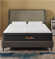 Soulfea 3ft Single Mattress Pocket Sprung Mattress Memory Foam Spring Mattress Hybrid Soft Breathable Bed Mattress