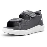 FitVille Men's Diabetic Sandals Extra Wide Edema Shoes with Adjustable Strap Wide Width Slippers for Swollen Feet