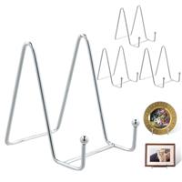 Nexhyp 4PCS Premium Metal Plate Stand for Display - 3 Inch T