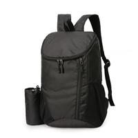 flintronic Lightweight Foldable Backpack, Small Hiking Rucksack, Unisex Water Resistant Walking Backpack for Outdoor Sports, Hiking, Travelling, Walking, Camping (Black)