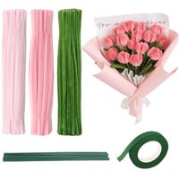 FORYNXHWIN Tulip Pipe Cleaner Set - 320pcs Pipe Cleaners for
