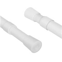 Curtain Poles Telescopic Tension Curtain Rail No Drill Adjustable Tension Rod Shower Rail Curtain Pole for Kitchen Cupboard Bathroom Window