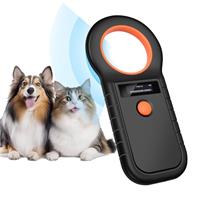 Quevati Pet Microchip Scanner, OLED Display Pet Chip Reader, Rechargeable USB Pet ID Microchip Scanner Pet ID Microchip Scanner with High Brightness OLED Display for Animal/Pet/Dog/Cat/Pig