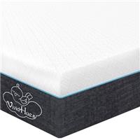 Single Mattress20CM Memory Foam Mattress Breathable and Soft Comfortable for Pressure Relief and Back Pain Relief with Removable Carved Cover, in a Box(90x190x20cm)
