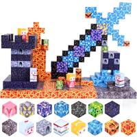 YIHANG 100 PCS Magnetic Blocks, Build Magnet Dark Castle & Sword, Magnetic Toys Christmas Birthday Gifts for Montessori Toddler, STEM Sensory Toys for Age 3+ Boys & Girls