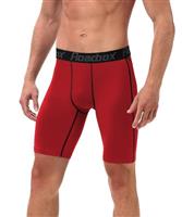 Roadbox 1,2 or 3 Pack Compression Shorts Mens, Sports Underwear Base Layer Shorts Tights Leggings Running Gym Cycling
