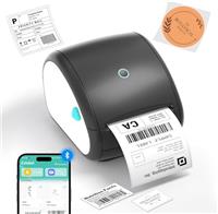 BORN4SHIP Bluetooth Shipping Label Printer, DB403 Thermal Printer, Postage 4x6 Label Printer for Address Small Business, Label Barcode Machine Compatible with Royal Mail, Esty, Shopify, DPD, Evri
